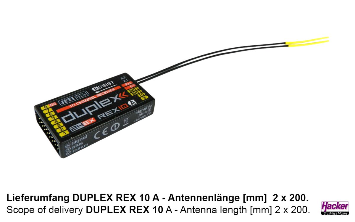 JETI Duplex REX 10 Assist