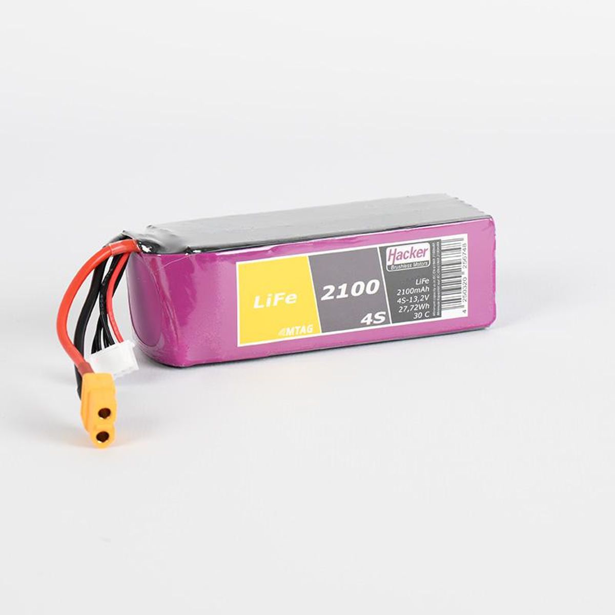 Häcker TopFuel LiFe 30C 2100mAh 4S MTAG